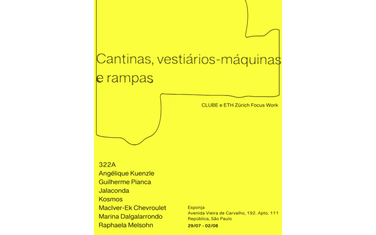 Cantinas, Vestiários-máquinas e Rampas